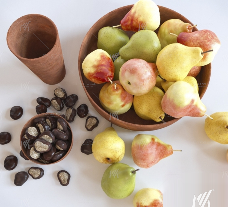 Pears and chestnuts